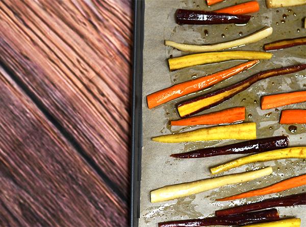 Honey Balsamic Roasted Carrots - Step 4